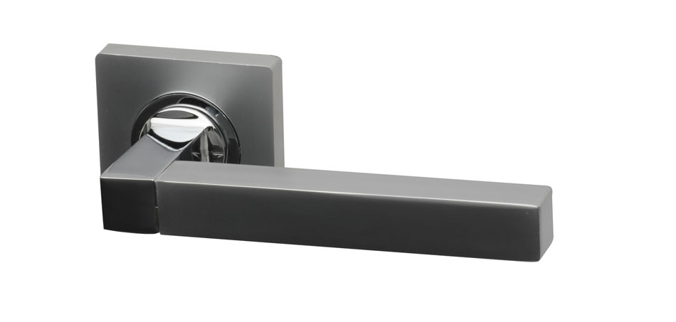 Quad Lever Handle on Rose